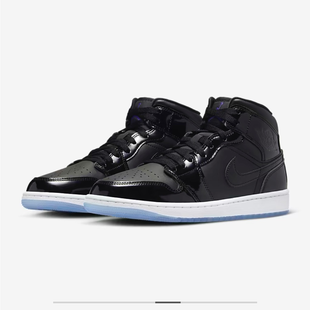 black patent leather air jordans